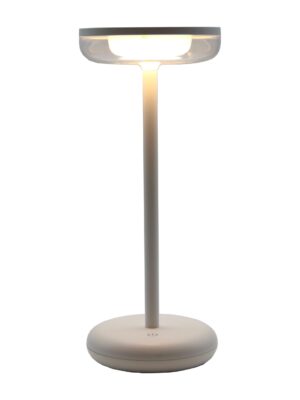 Q31019-WH Q31019-WH LAMPARA DE MESA FUN RECARGABLE + SOLAR