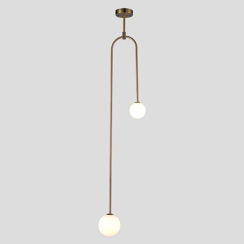 Q86282-BSS LAMPARA COLGANTE DAISY 2 LUCES G9