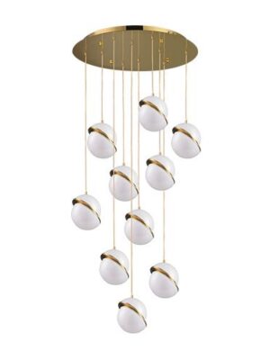 Q91810-BSS LAMPARA COLGANTE JANE 10 LUCES E26