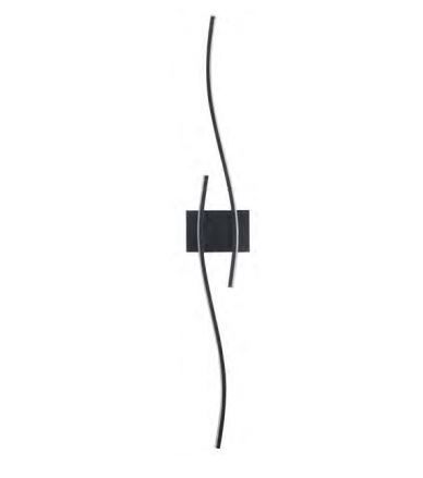 2221 L/1 LAMPARA PARED ARGENTO LED