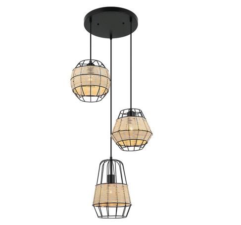 6503 RA LAMPARA COLGANTE NATURE 3 LUCES E26