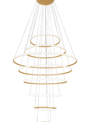 9090 L/GD LAMPARA COLGANTE  BRIENNO LED