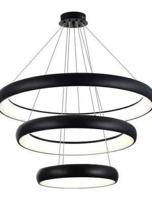 8028-BK-XXL 8028-BK-XXL LAMPARA COLGANTE LOOPS LED 132W