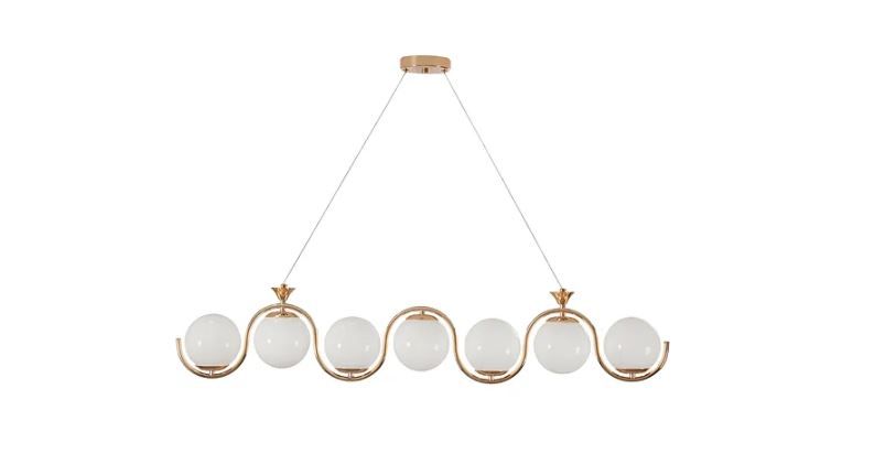 8099FGD LAMPARA COLGANTE PONTI 7 LUCES E27