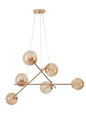 8125FGD 8125FGD LAMPARA COLGANTE BROOM 6 LUCES E27