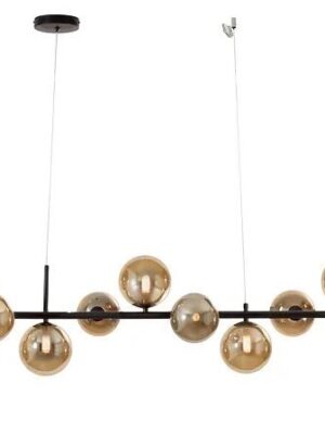 8215BK 8215BK LAMPARA COLGANTE LUCA 9 LUCES G9