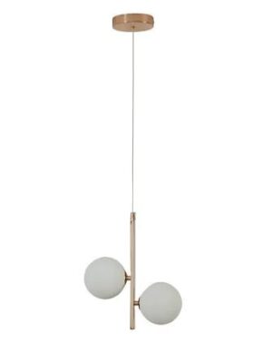 8349FGD-G LAMPARA COLGANTE ZUPH 2 LUCES G9