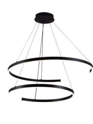 LCD8017-BK LAMPARA COLGANTE BELT LED 72W