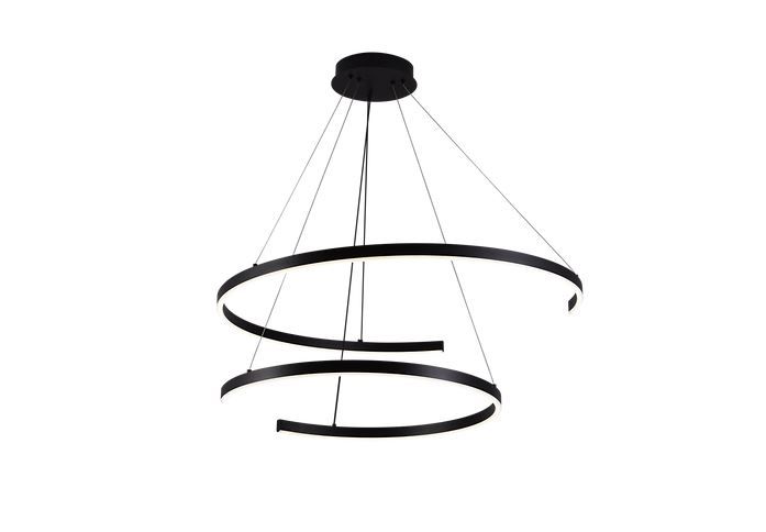 LCD8017-BK LAMPARA COLGANTE BELT LED 72W