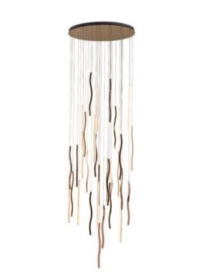 LCD8021-RG LAMPARA COLGANTE ROMA LED 340W