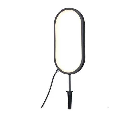 X60604 LAMPARA SOLAR OVAL LED 1.5W