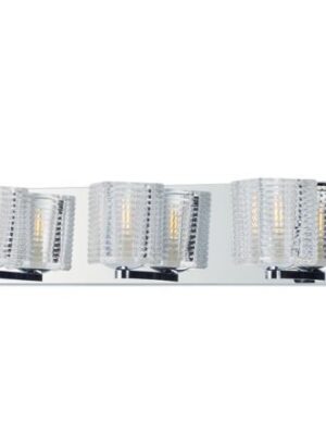 9075CRPC 9075CRPC LAMPARA PARED GROOVE 5 LUCES G9