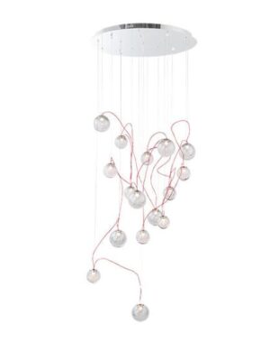 E20656-91PC E20656-91PC LAMPARA COLGANTE BOBBLE 16 LUCES LED