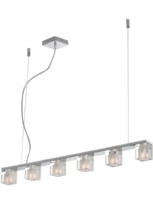 E22034-18 E22034-18 LAMPARA COLGANTE BLOCS 6 LUCES G9