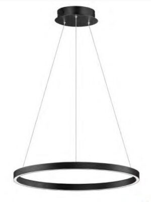 E22724-BK LAMPARA COLGANTE GROOVE LUZ LED