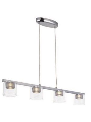 E23064 E23064-18PC LAMPARA COLGANTE CYBORG 4 LUCES LED