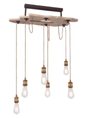 EG-MUCHA EG-MUCHA LAMPARA COLGANTE MUCHA 6 LUCES E26